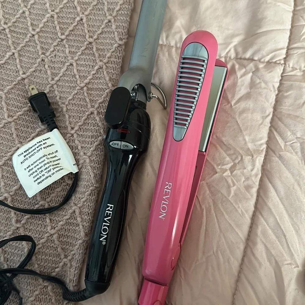 2 for $17! Revlon Curling Iron & Straightner